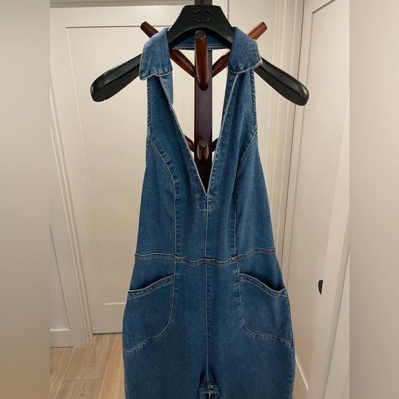 Free People Sweet Thing Jumpsuit Size L - Picture 8 of 13